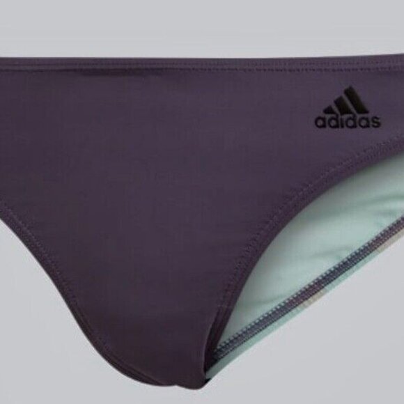 NWT Adidas Hipster Bikini Bottom | Purple & Turquoise | DQ3198 | Size L - Picture 4 of 5